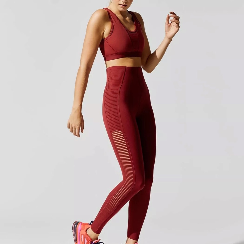 Nike Women’s Boutique Fringe Tights- Gym Red